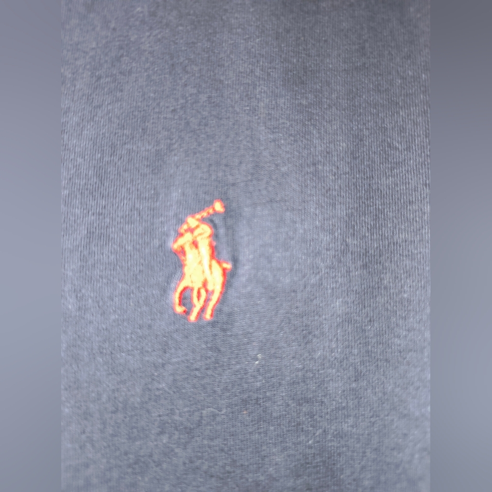 Polo Ralph Lauren Men’s T-Shirt – XXL | Navy Blue with Red Pony Logo - Picture 3 of 4